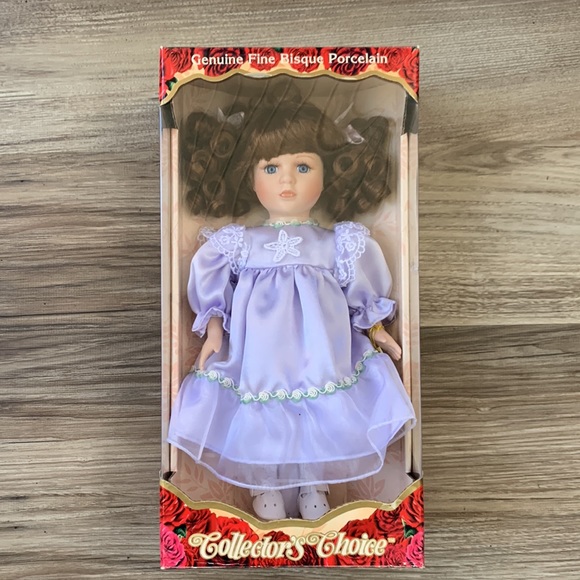 Dan Dee Collectors Choice Porcelain Doll DanDee Vintage New Boxed Collectible - Picture 7 of 8